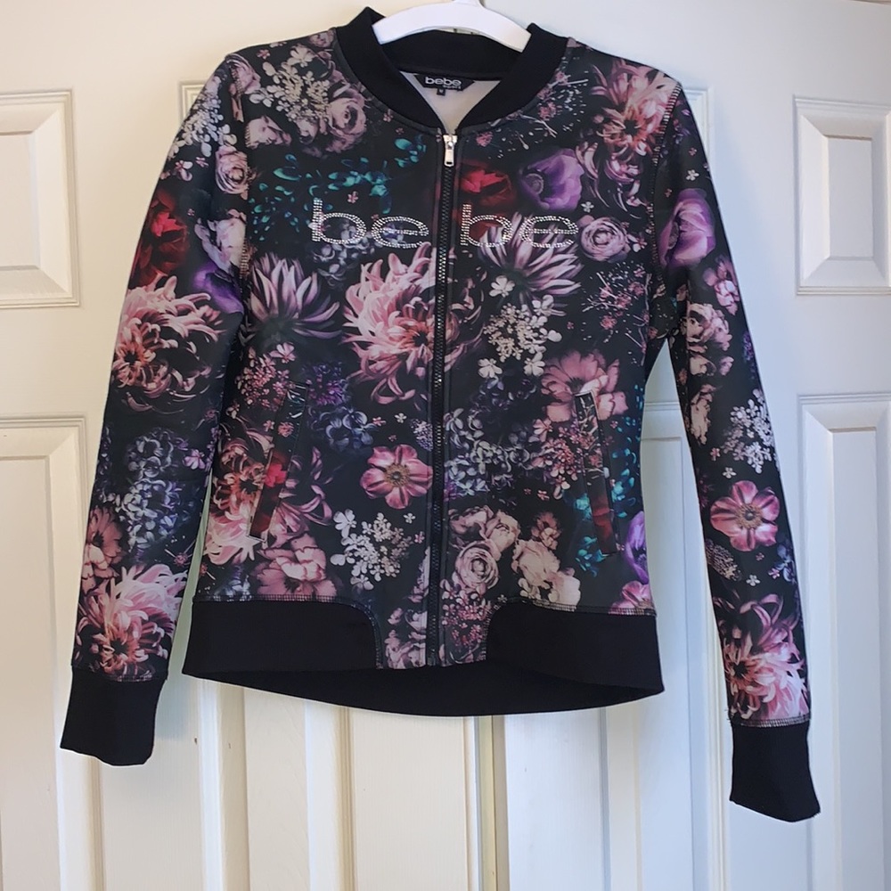 Bebe Sport Floral Jacket